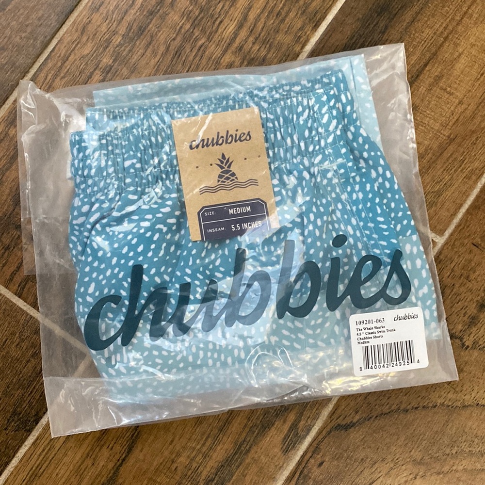NWT chubbies swim shorts